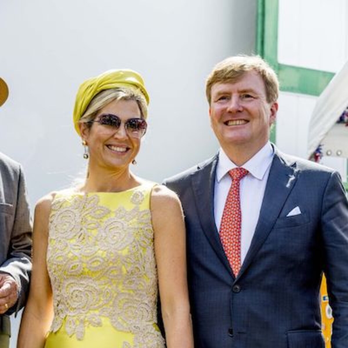 Maxima discount gele jurk