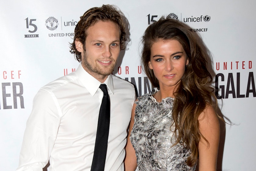 Sprookjeshuwelijk: Oranje-held Daley Blind en Candy-Rae Fleur getrouwd