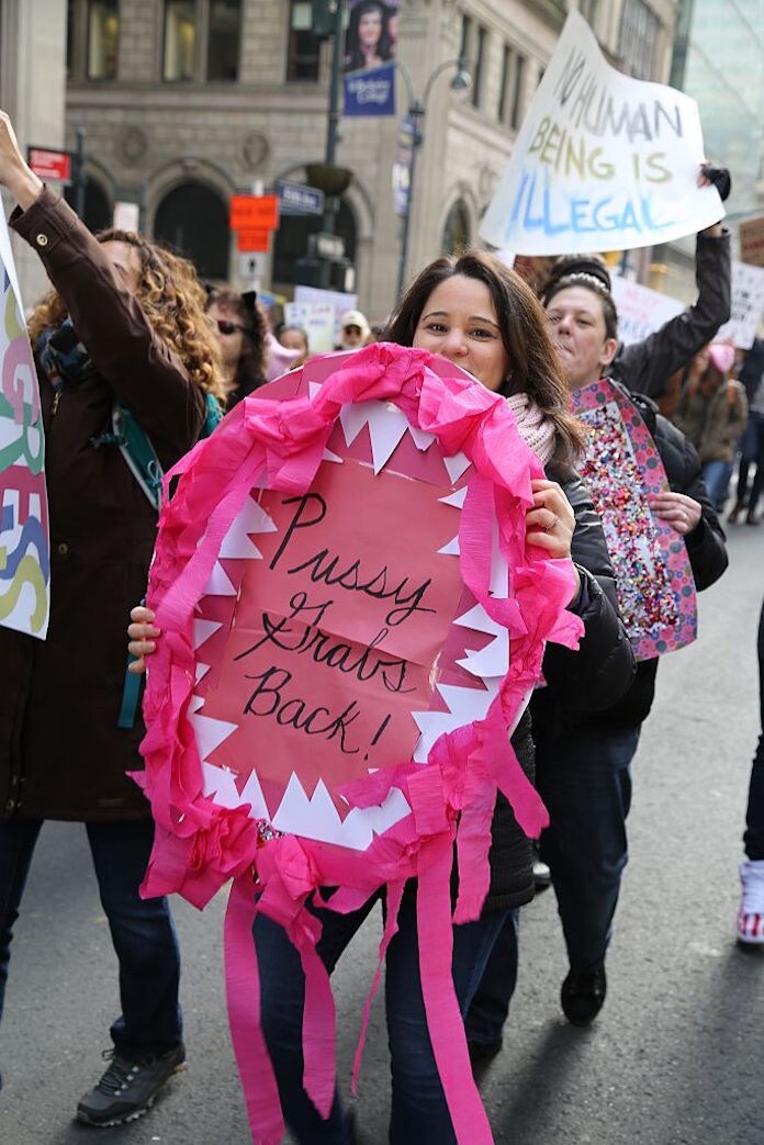 Geniaal: dít zijn de beste protest signs van de Women's March tegen ...