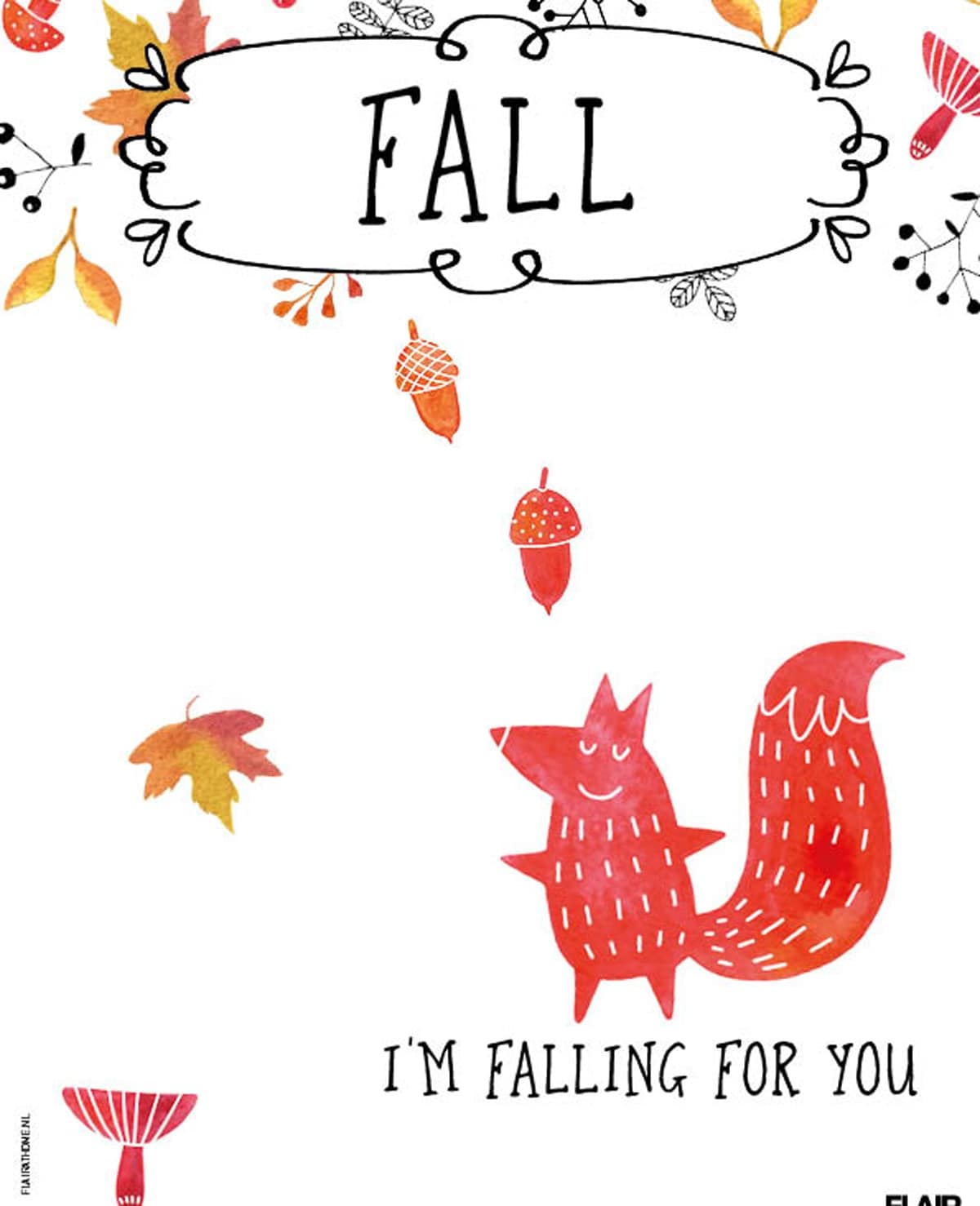 Fall, i'm falling for you - Flair - Voor jou, over jou