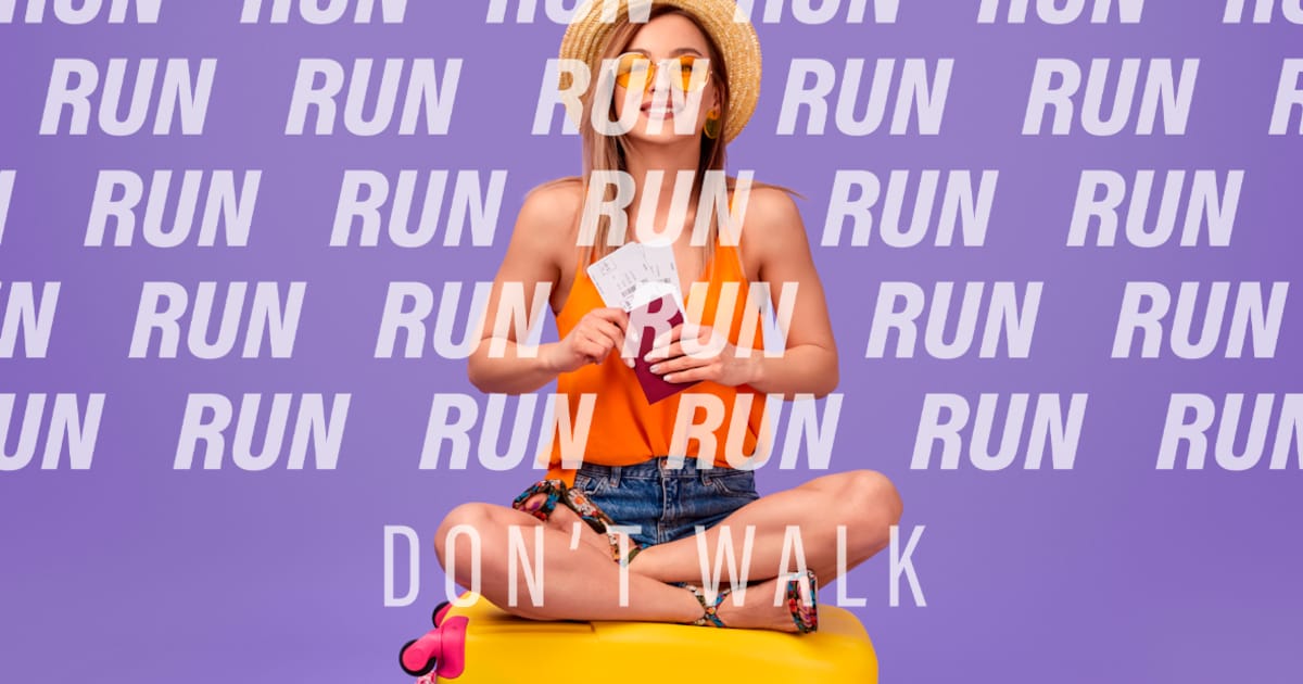 Run, don't walk hiermee voorkom je lekkende flesjes