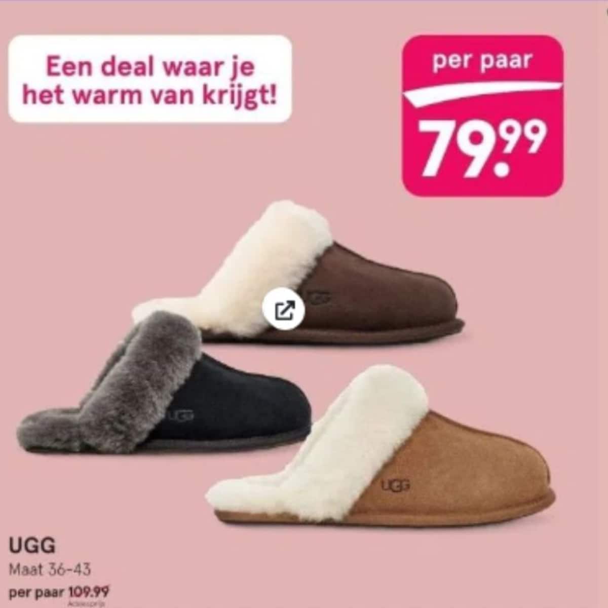 Ugg sloffen aanbieding sale