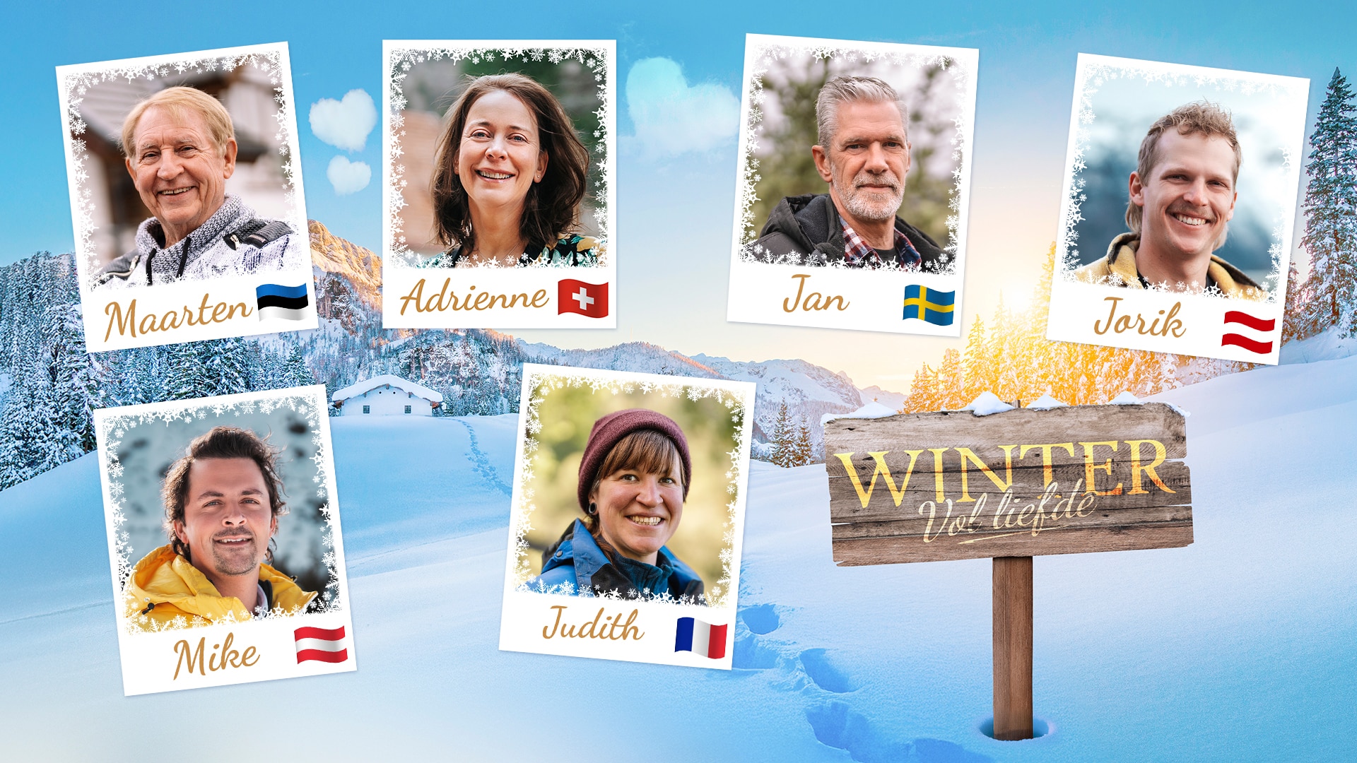 ‘Winter Vol Liefde’ 2025 is gestart: dit zijn de kandidaten | Flair