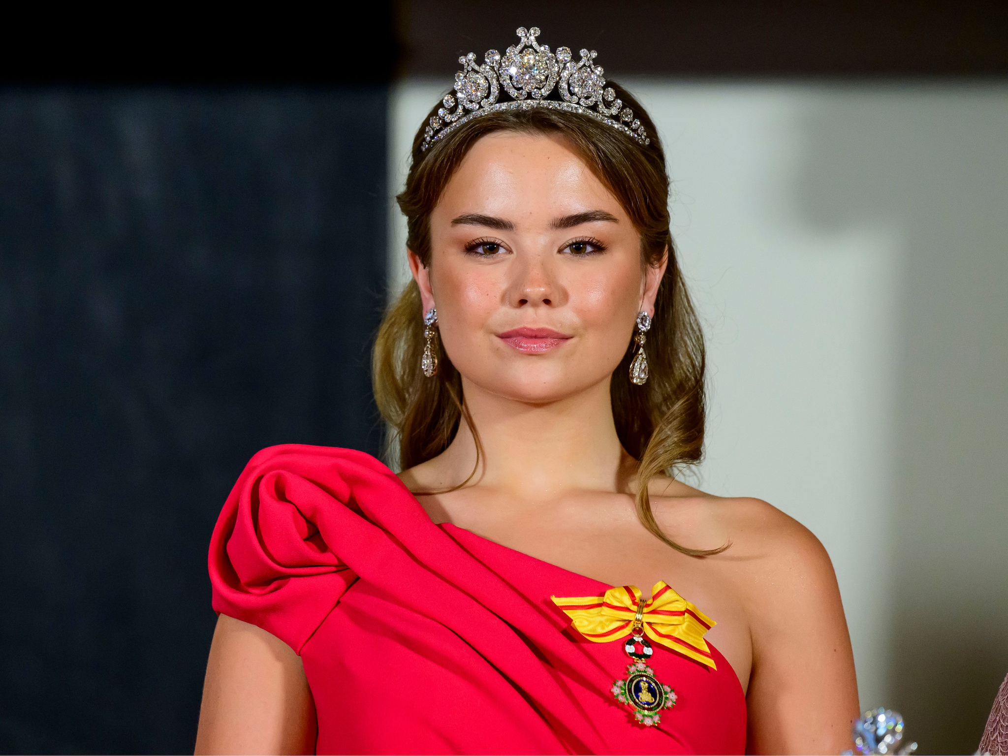 Wauw, wat een prachtige jurk had prinses Ariane aan!